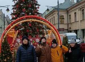 Na przedświątecznym spacerze