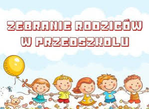 Zebranie z rodzicami dzieci przedszkolnych