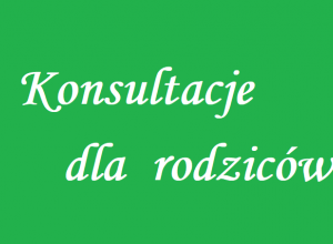 Konsultacje z nauczycielami