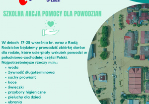 Plakat zbiórki