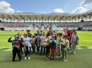 Z wizytą na stadionie ŁKS-u