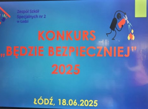 Konkurs wiedzy o bezpieczeństwie - "Będzie bezpieczniej"