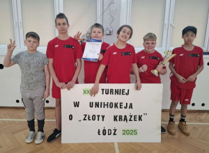 Sukces w Turnieju Unihokeja „O Złoty Krążek”